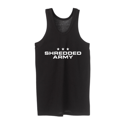 SA BLACK Tank Top - Premium  from Shredded Army Shop - Just $21.99! Shop now at Shredded Army Shop