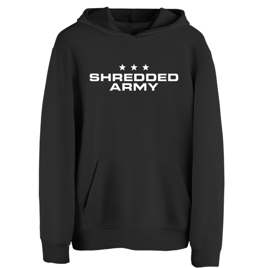 SA BLACK Hoodie - Premium  from Shredded Army Shop - Just $29.99! Shop now at Shredded Army Shop